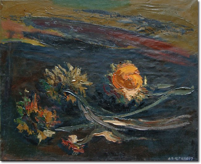 Cardi (1937) olio su tela - 54,5 x 66,5 - Collezione Alfieri 