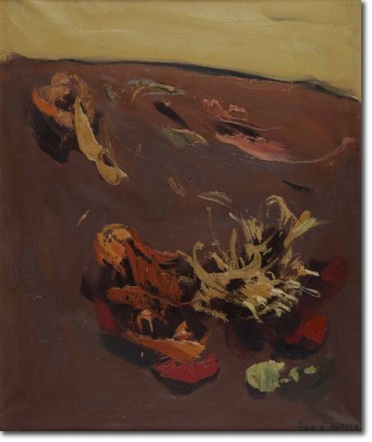 Sterpi 2 (1940) olio su tela - 60x50 - Collezione Alfieri 