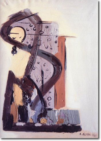 Archetipo (1941) olio su tela - 60x45 - Collezione privata 