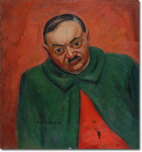 Mio padre (1932) olio su tela - 61,5 x 57 - Collezione Alfieri 