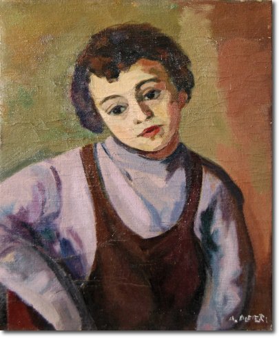Aliosca (1957) olio su tela - 55 x 45 - Collezione Alfieri 