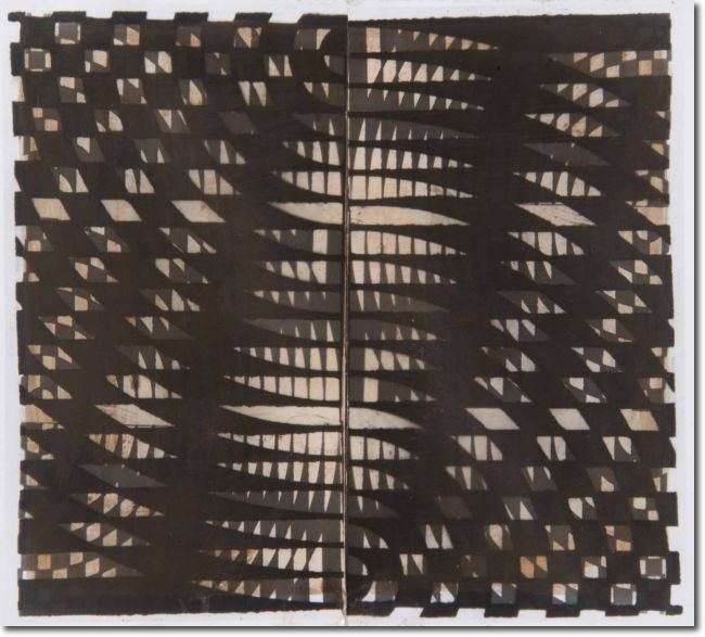 Proiezione II (1930) fotocollage su cartoncino - 23,5 x 27,5 - Collezione privata 